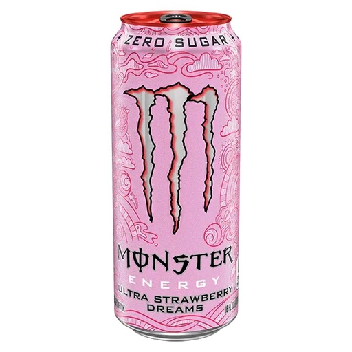 [A25258] Monster Energy Ultra Strawberry Dreams 500ml