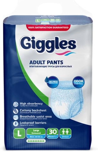 [A25369] Giggles Adult Pants Large (L)