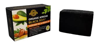 [A25454] Organic African Black Soap Avocado & Argan Oil 120g