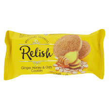[A25458] Relisso Ginger Honey Oats cookie 42g
