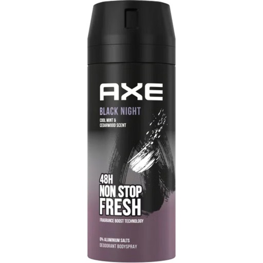 [A25483] Axe Black Night Caramel & Vanilla DEO Spray 150ml