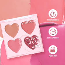 [A25610] Ushas Cream Blush Palette