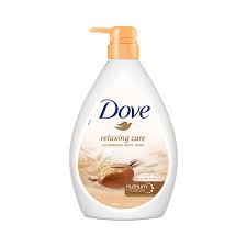 [A25620] Dove Relaxing Care Body Wash Shea Butter & Vanilla 1000ml