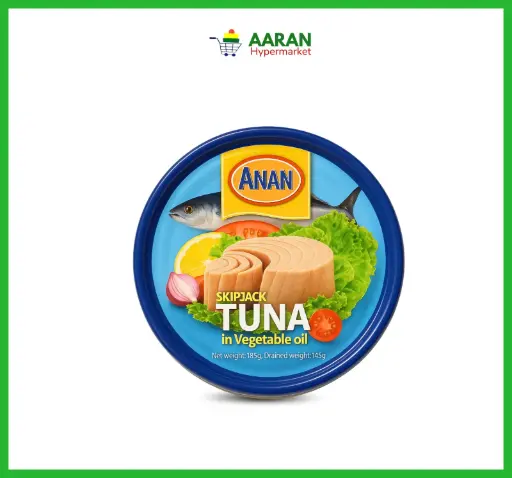 [A25692] Anan Skip Jack Tuna In vegetable oil 185g