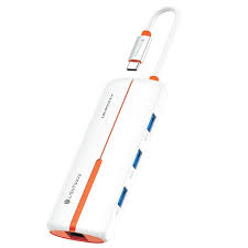 [A25696] Light Wave 6in1 Type-c Docking Station LW-DOCK-61A 5GB