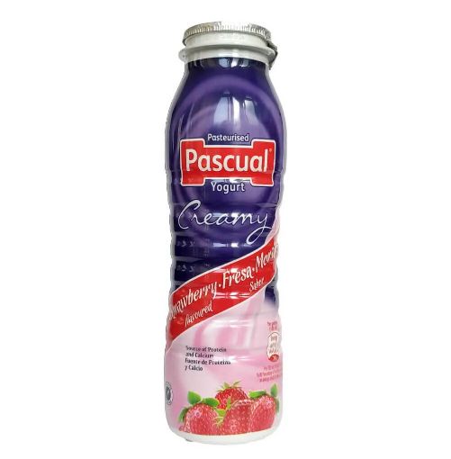 [A25722] Pascual Creamy Strawberry Flavour Yoghurt 188ml