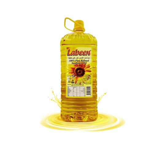 [A25899] Labeen 100% Pure Refined Sunflower Oil 5ltr