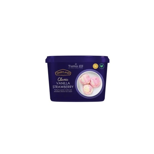 [A25936] Dairyland Classic Strawberry Ripple 500ml