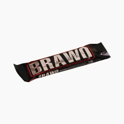 [A26015] Brawo Chocolate Bar Caramel 40g