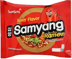 [A26018] Samyang spicy Ramen vegetable Noodle 600gx5pack