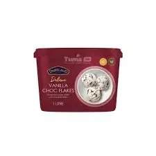 [A26053] Dairyland Deluxe Vanilla Choc Flakes 1l