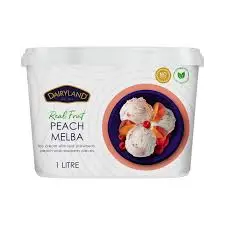 [A26069] Dairyland Real Fruit Peach Melba Ice Cream 500ml