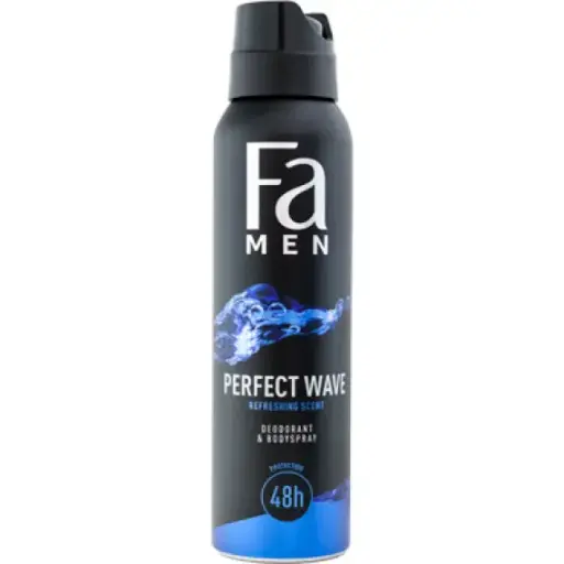 [A26213] Fa Men Perfect Wave Refreshing Scent deo Body Spray 150ml