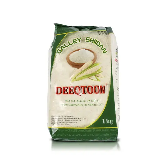 [A26337] Deeqtoon Peeled Maize (galey Xashiran) 750g