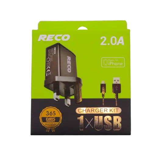 [A26447] Reco Charger Kit 1xusb Micro Usb