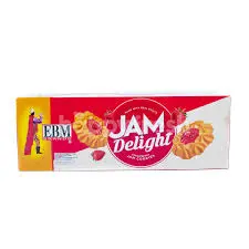 [A26490] EBM Jam Delight Strawberry Cookie 88.3g