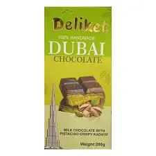 [A26572] Deliket Dubai Chocolate Milk With Pistachio Crispy 200g