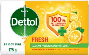 [A26587] Dettol Fesh Citrus Scent Soap 175g