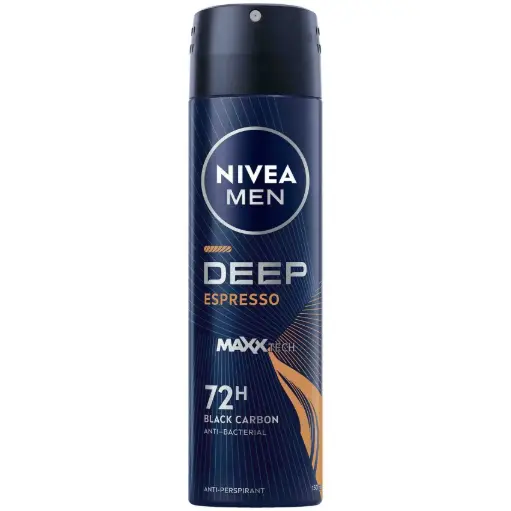 [A26621] Nivea Men Deep Espresso Deo Spray 150ml