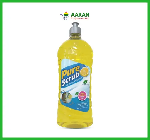 [A26685] Pure Scrub Lime Hand Dishwash Liquid Gel 1l
