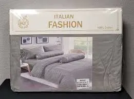 [A27032] Mj Italian Fashion  Dovet Core 6pc Set 220cm*240cm