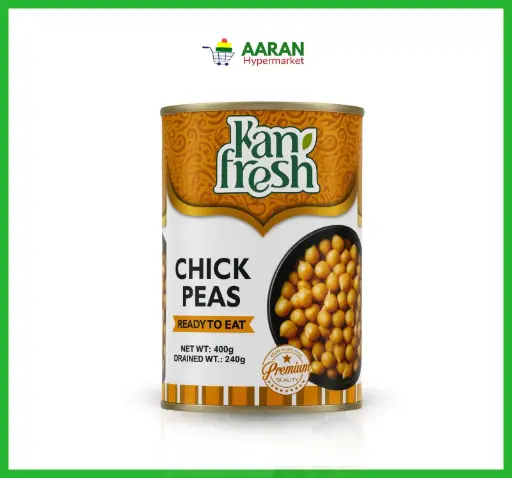 [A27102] Kan Fresh chick peas 400gr   