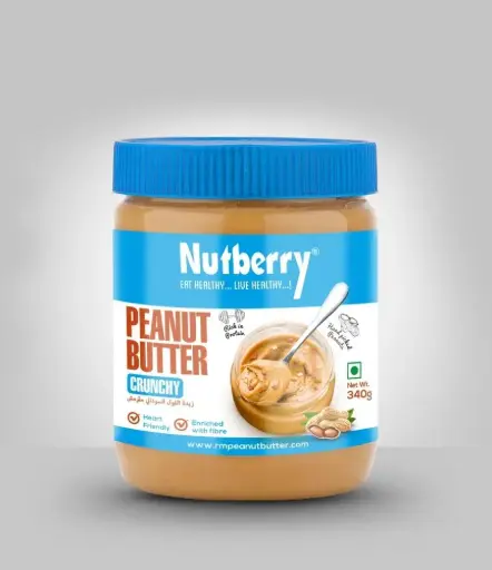 [A27104] Nutberry peanut butter crunchy 340gr