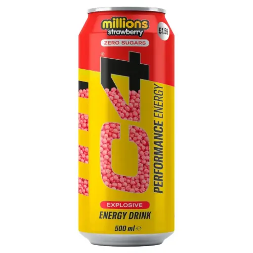 [A27169] C4 Strawberry Energy Drink 500ml