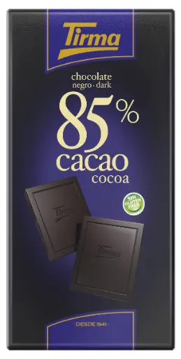 [A27197] Tirma chocolatenegro dark 85% cacao 125g