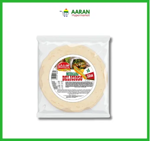 [A27209] Montana wheat flour tortilla 6pcs 30cm 420g  