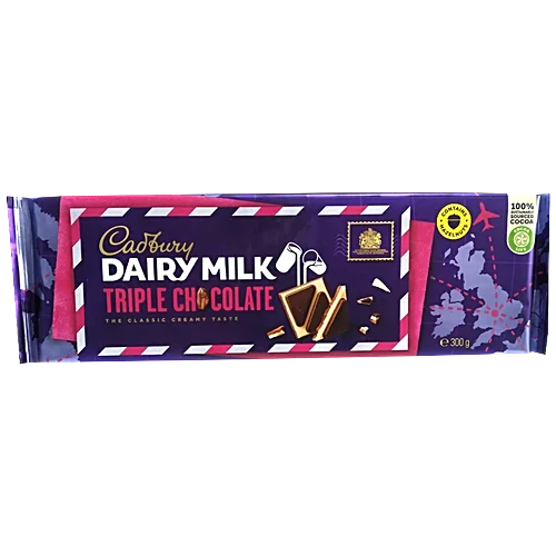 [A27220] Cadbury dairy milk triple chocolate 300g