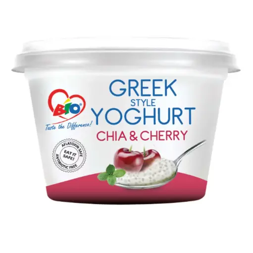 [A27263] Bio Greek Style Yoghurt Chia&Cherry 200ML