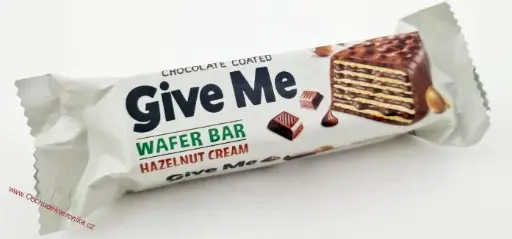 [A27325] Give Me Hazelnut Cream Wafer Bar 40g