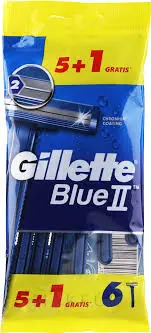[A27448] Gillette Blue II 5+1 6p
