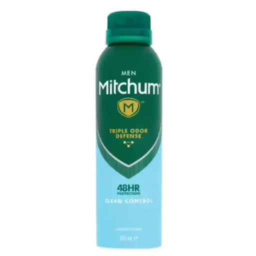 [A27477] Men Mitchum Clean Control Dermatologist Tested 200ml