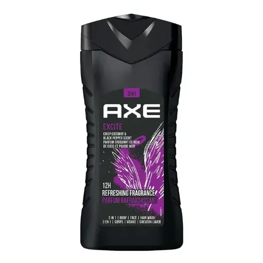 [A27500] Axe excite crisp coconut & black pepper 250ml