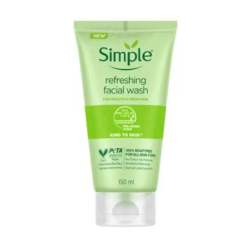 [A27589] Simple Facial Wash Kind To Skin 150ml
