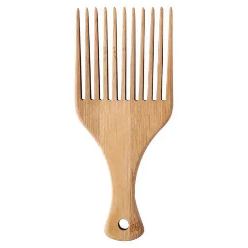 [A27743] Afro Wooden Comb