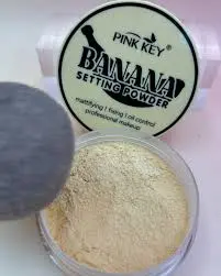 [A27757] Pink Key Banana Setting Powder no:W5017