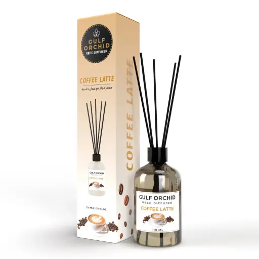 [A27929] Gulf Orchid Reed Diffuser Coffee Latte 110ml