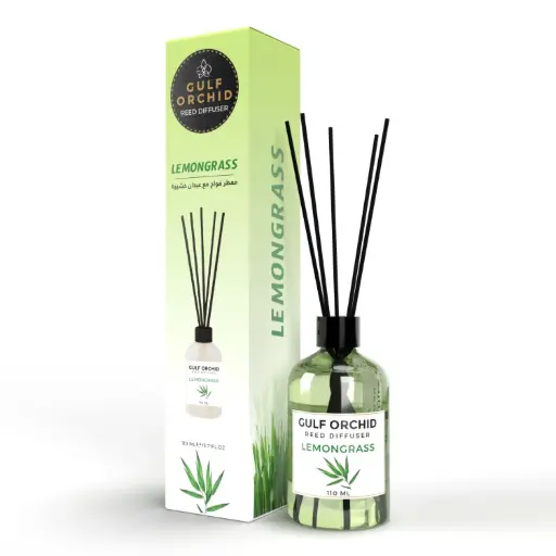 [A27934] Gulf Orchid Reed Diffuser Lemongrass 110ml