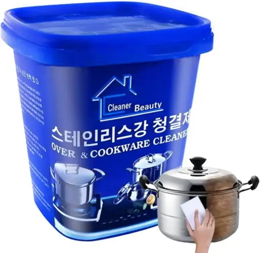 [A27818] A pan Stainless Steel Cleaner 500g