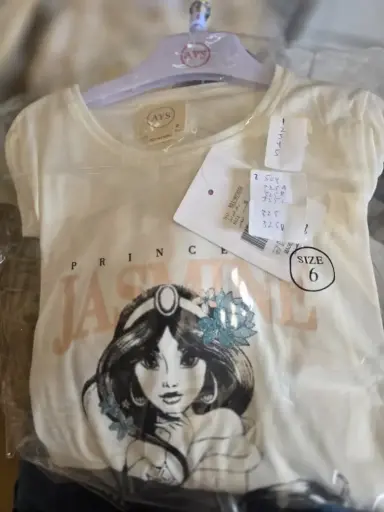 [A28058] A Y S Girls Shorts Sleeve Set R21-87325