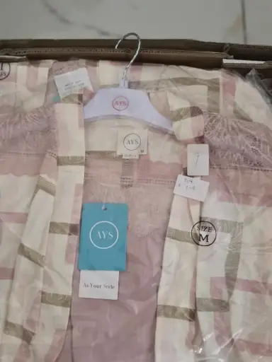 [A28060] A Y S Lady's Shorts Sleeve Set 21-87274