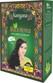 [A28090] Kangana Black Henna 100% Grey Coverage 