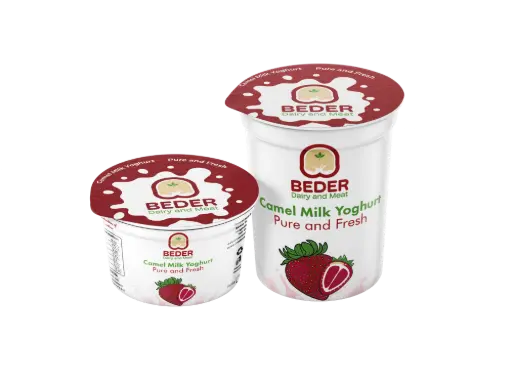 [A28112] Beder Strawberry Drinking Yoghurt Camel Milk 250ml 