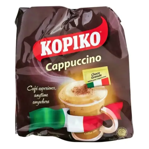 [A28155] Kopiko Cappuccino Choco Granule 250g(10x25g)