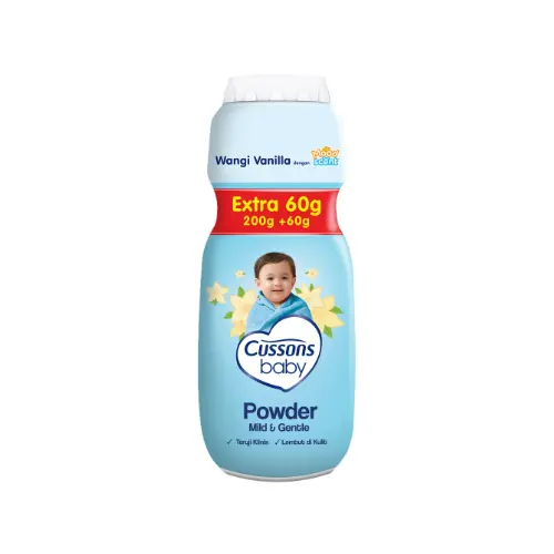 [A28208] Cussons Baby Powder Mild Gentle 260Gr