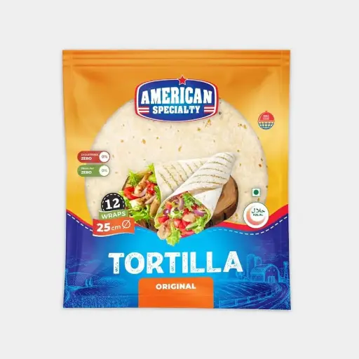 [A28230] American Specialty Tortilla 12 Wraps 