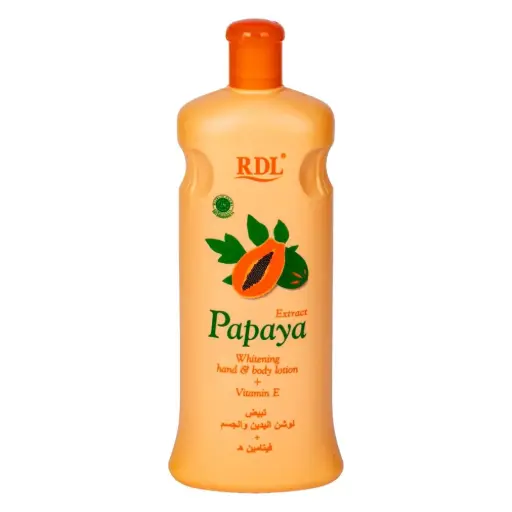 [A28385] Rdl Papapya Vtamin E Whitening Hand + Body Lotion 300ml 
